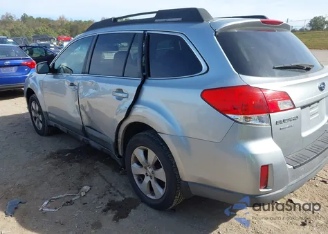 2012 Subaru Outback 2.5I Premium из США, поврежденный, VIN 4S4BRBGC3C3259882